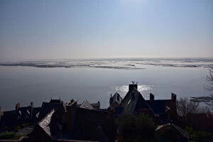 Images Dated 23rd March 2014: Mont saint michel bay
