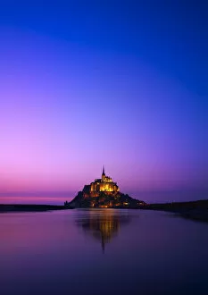 Mont-Saint-Michel at Dawn
