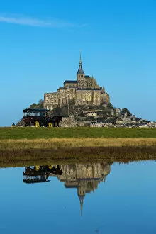 Images Dated 22nd December 2016: Mont Saint Michel, Manche, Normandy, France