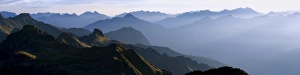 Images Dated 24th October 2014: Montafon mountains, Gargellen, Montafon, Vorarlberg, Austria