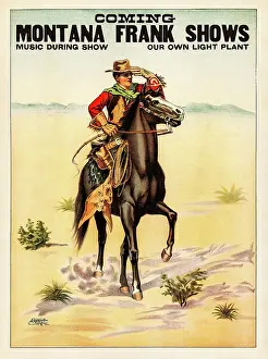 Plains Prints: Montana Frank Shows