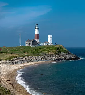 Images Dated 11th August 2018: Montauk Point Lighthouse, Long Island, New York