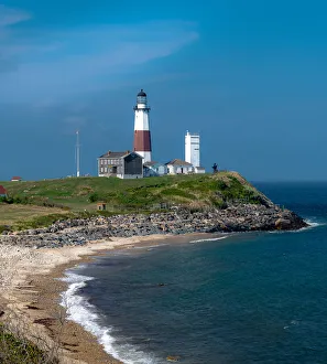 Images Dated 11th August 2018: Montauk Point Lighthouse, Long Island, New York