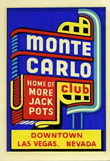 Nevada Prints: Monte Carlo Club