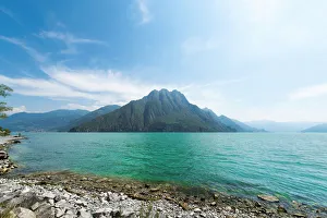Images Dated 4th August 2015: Monte Isola on Iseo Lake, Lombardy, Italy