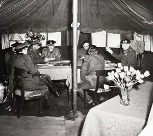 Surrender Prints: Montgomery Accepts Nazi's Unconditional Surrender 1945