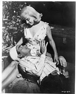 Montgomery Clift And Marilyn Monroe In The Misfits