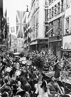 Montgomery Greeted In Denmark