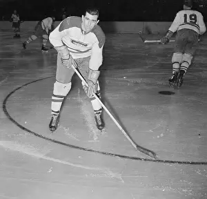 Prints of Montreal Canadiens hockey player Maurice Richard Frozen Moments: A Journey Through Hockey History: Montreal Canadiens Maurice Richard