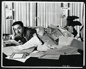Overworked Prints: Monty Banks Under Papers
