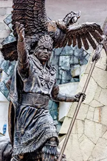 Condor Prints: Monument of Condor de Machu Picchu, Aguas Calientes