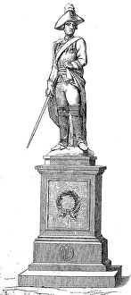 Background Plain Colored Prints: The monument of Friedrich Wilhelm Freiherr von Seydlitz in Kalkar