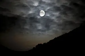 Night Time Prints: Moon