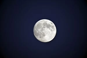 Images Dated 21st July 2013: Full moon, Baden-Wurttemberg, Germany