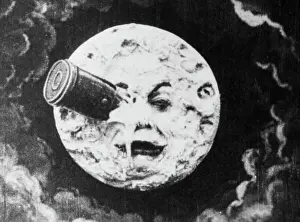 Surreal Prints: Moon Face from A Trip to the Moon