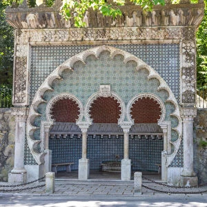 Images Dated 25th May 2015: Moorish Fountain in Sintra, Portugal