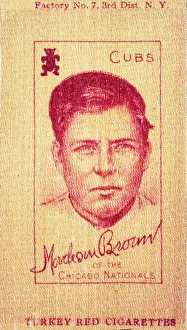 Arc0003733 Prints: Mordecai Brown Cigarette Silk