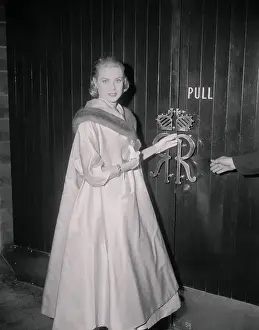 Morgan Higgins Opening Door For Grace Kelly