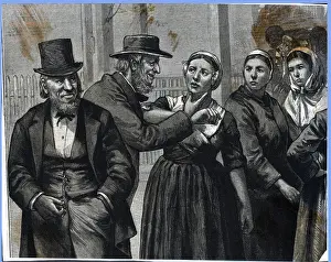 Touching Prints: Mormon Missionaries Recruitng Women