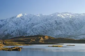 morning light on the andes outside mendoza
