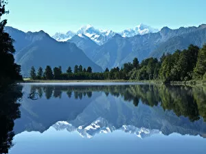 Snowcapped Mountain Collection: Morning reflection