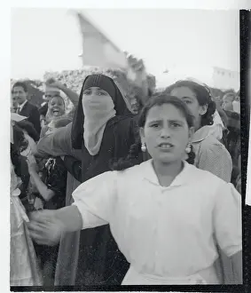 Rabat Prints: Moroccan Women Participating in a Mass Meeting