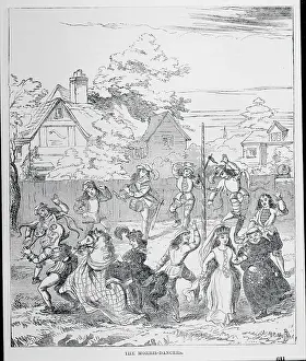 Morris Dancers Performing
