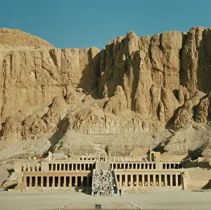 Huty25366 Prints: Mortuary Temple Of Hatshepsut