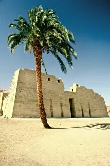 Museum Collection: Mortuary temple of Ramesses III, Luxor, Egypt