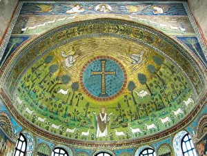 Mosaic Collection: Mosaics in St. Apollinare Basilica, Ravenna