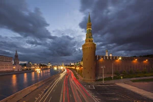Images Dated 31st August 2015: The Moscow Kremlin in Moscow