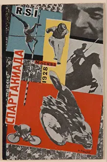 Collage Prints: Moskau Spartakiada