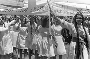 Muslim Prints: Moslem Girls Celebrating Algerian Independence