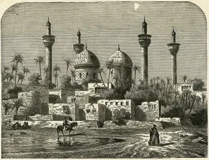 Baghdad Prints: Mosque of Imam Moussa in Bagdad