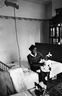 Jamaican Prints: Mother And Baby