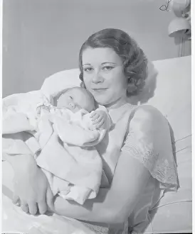 Mother Holding Newborn