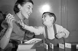 Disability Prints: Mother And Son