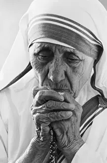 Habit Prints: Mother Teresa Praying