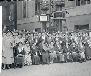 Mothers and Widows Seated for Ceremonies