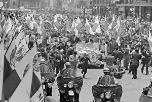 Motorcade Prints: Motorcade for John Kennedy