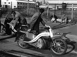 Exhibitions And Displays Prints: Motorcycle Show