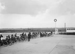Brooklands Prints: Motorcycle Meeting