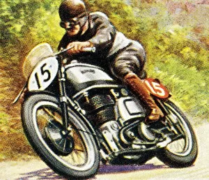 Images Dated 26th September 2003: Motorcycle rider