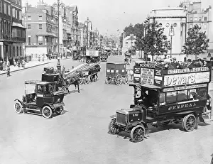Motorists and Pedestrians in London