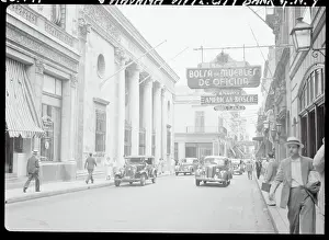 Motorists and Pedestrians on Street