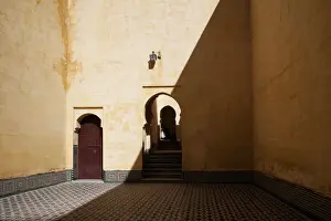 Meknes Prints: Moulay Ismail mausoleum, Meknes, Morocco