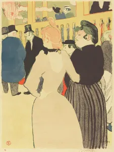 Parisian Prints: At The Moulin Rouge