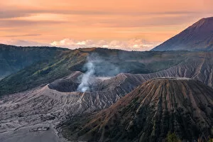 Images Dated 30th August 2017: Mount Bromo, is an active volcano and part of the Tengger massif, in East Java, Indonesia