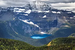 Alberta Prints: Mount Chapman & Lake Wurdeman, Glacier National Park, Montana, USA
