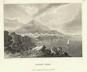 Volcanic Feature Prints: Mount Etna in Sicily